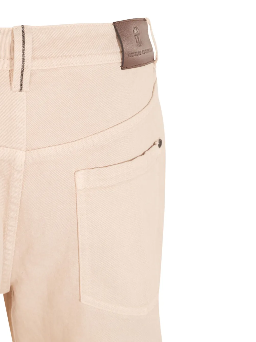 Brunello Cucinelli Straight broek Beige
