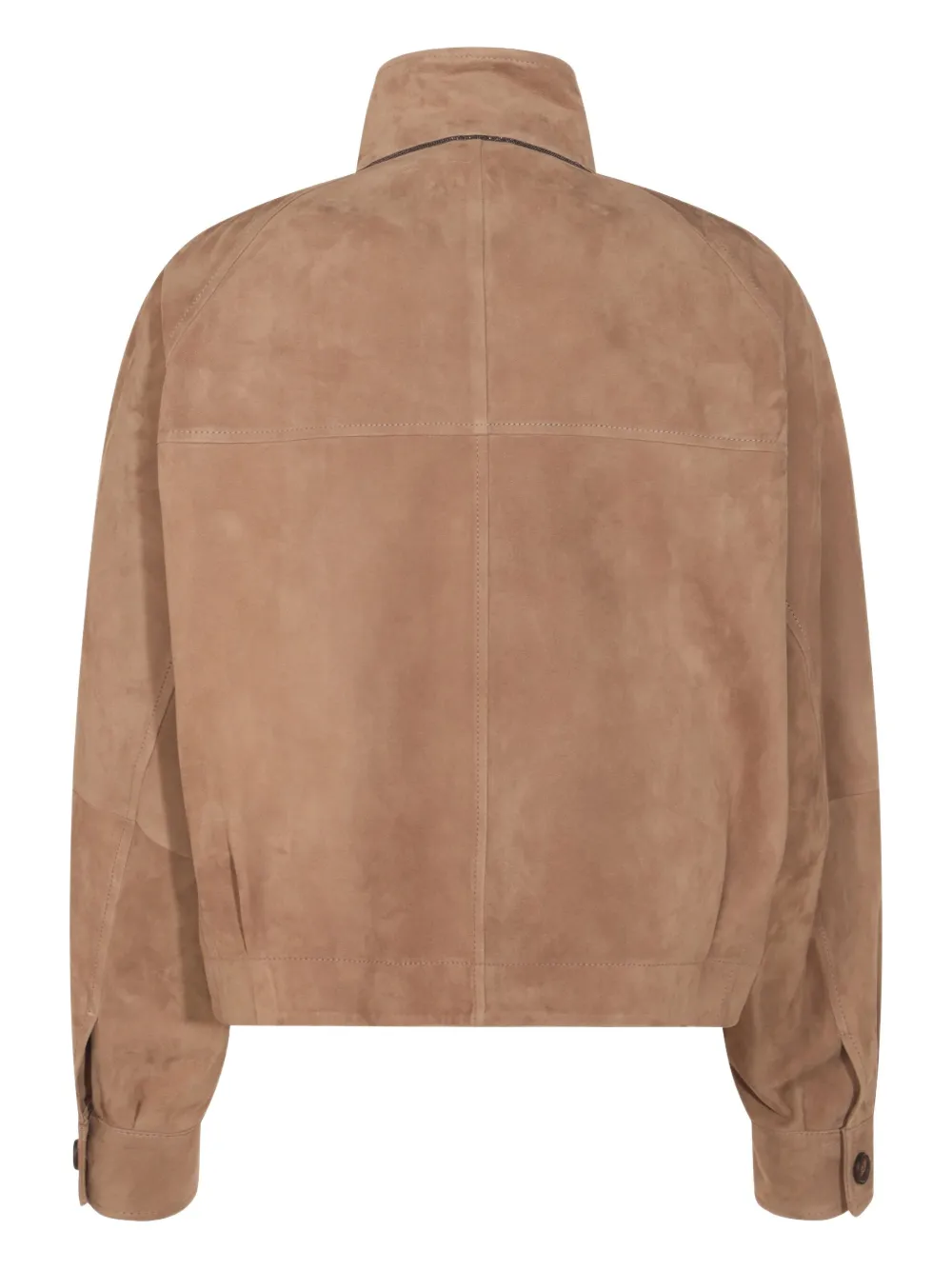 Brunello Cucinelli suede bomber jacket | Varsity Jackets | Image 2