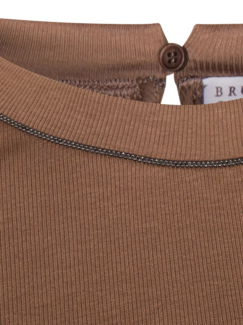Brunello Cucinelli Jersey T-shirt Bruin