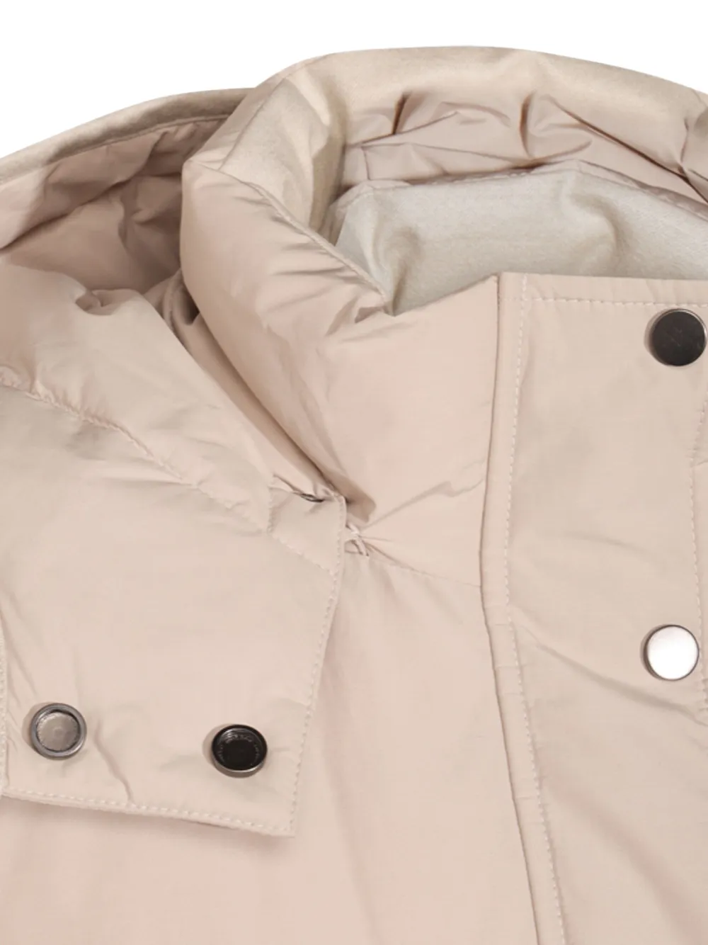Brunello Cucinelli Jack met capuchon Bruin