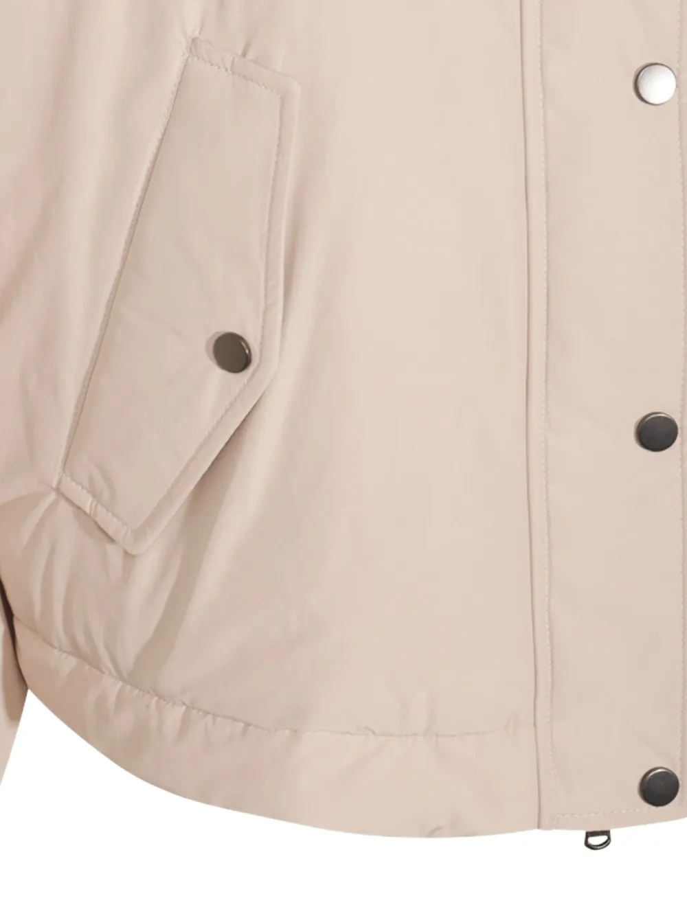 Brunello Cucinelli Jack met capuchon Bruin