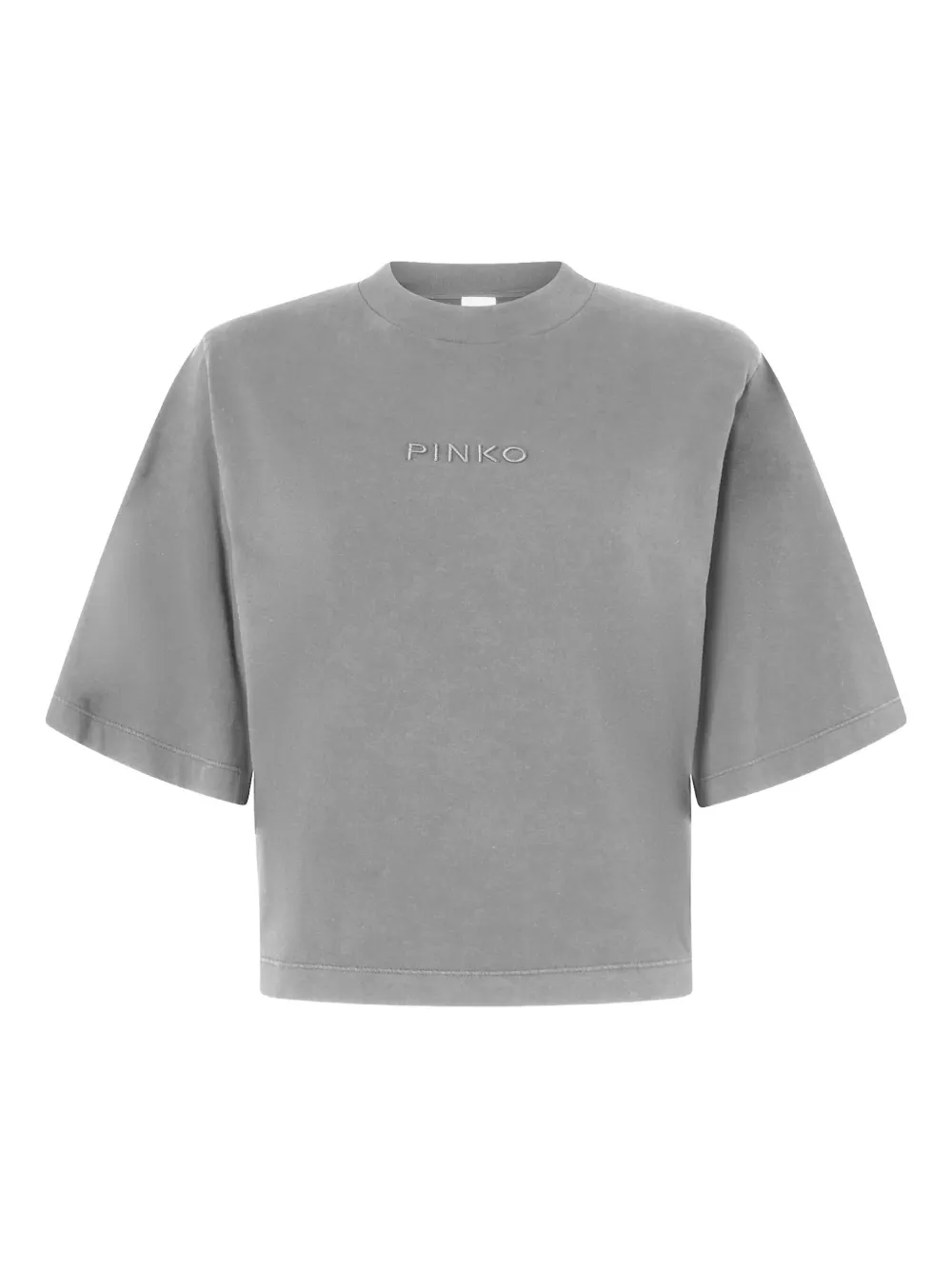 PINKO Katoenen T-shirt Grijs