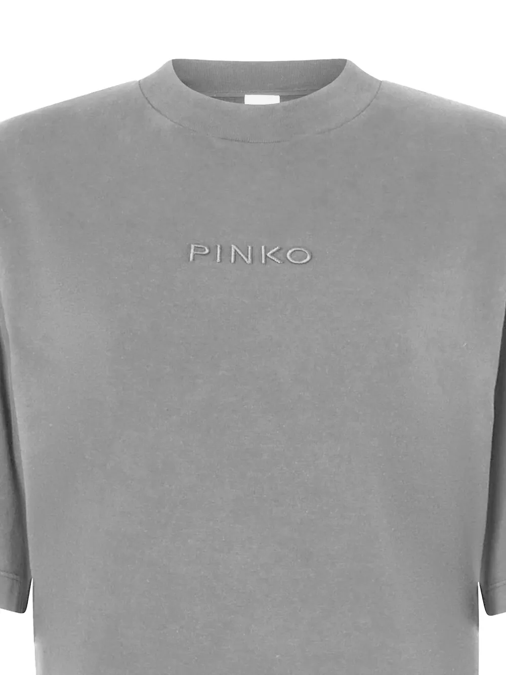 PINKO Katoenen T-shirt Grijs