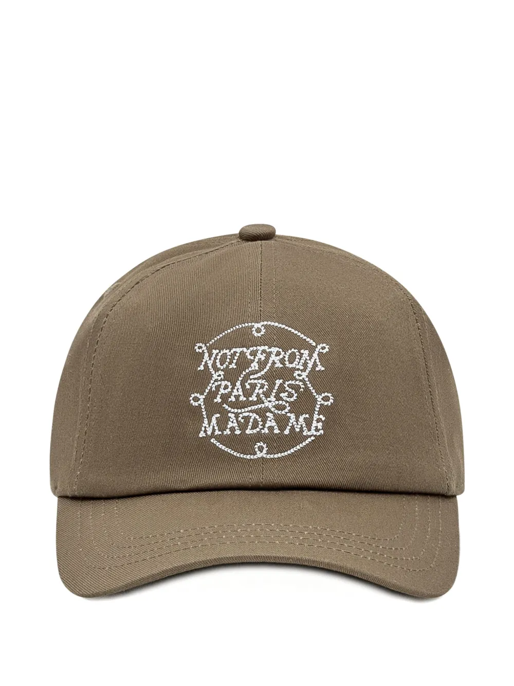 Drôle De Monsieur La Casquette Slogan Tresses cap | Green | Image 1
