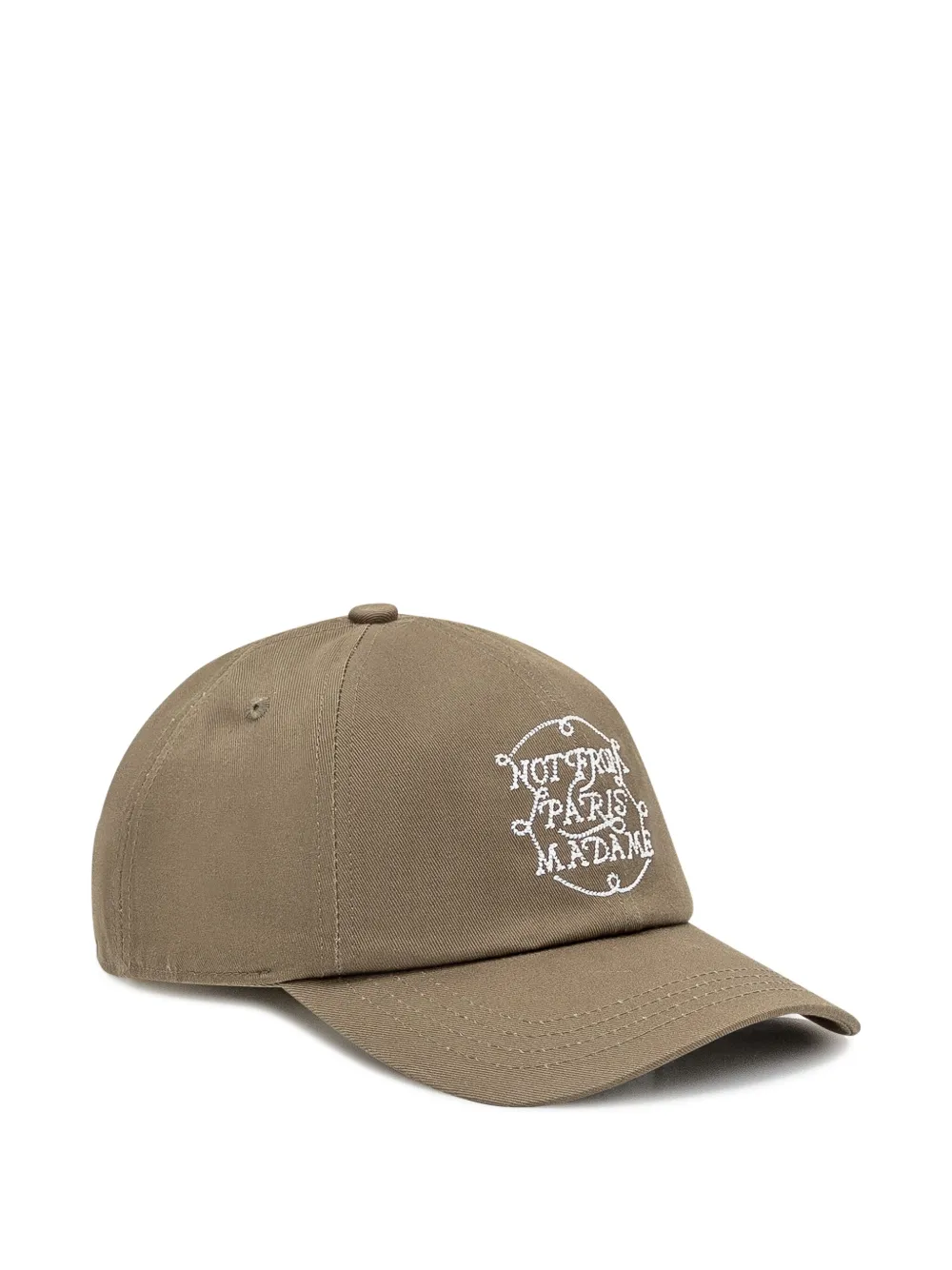 Drôle De Monsieur La Casquette Slogan Tresses pet Groen