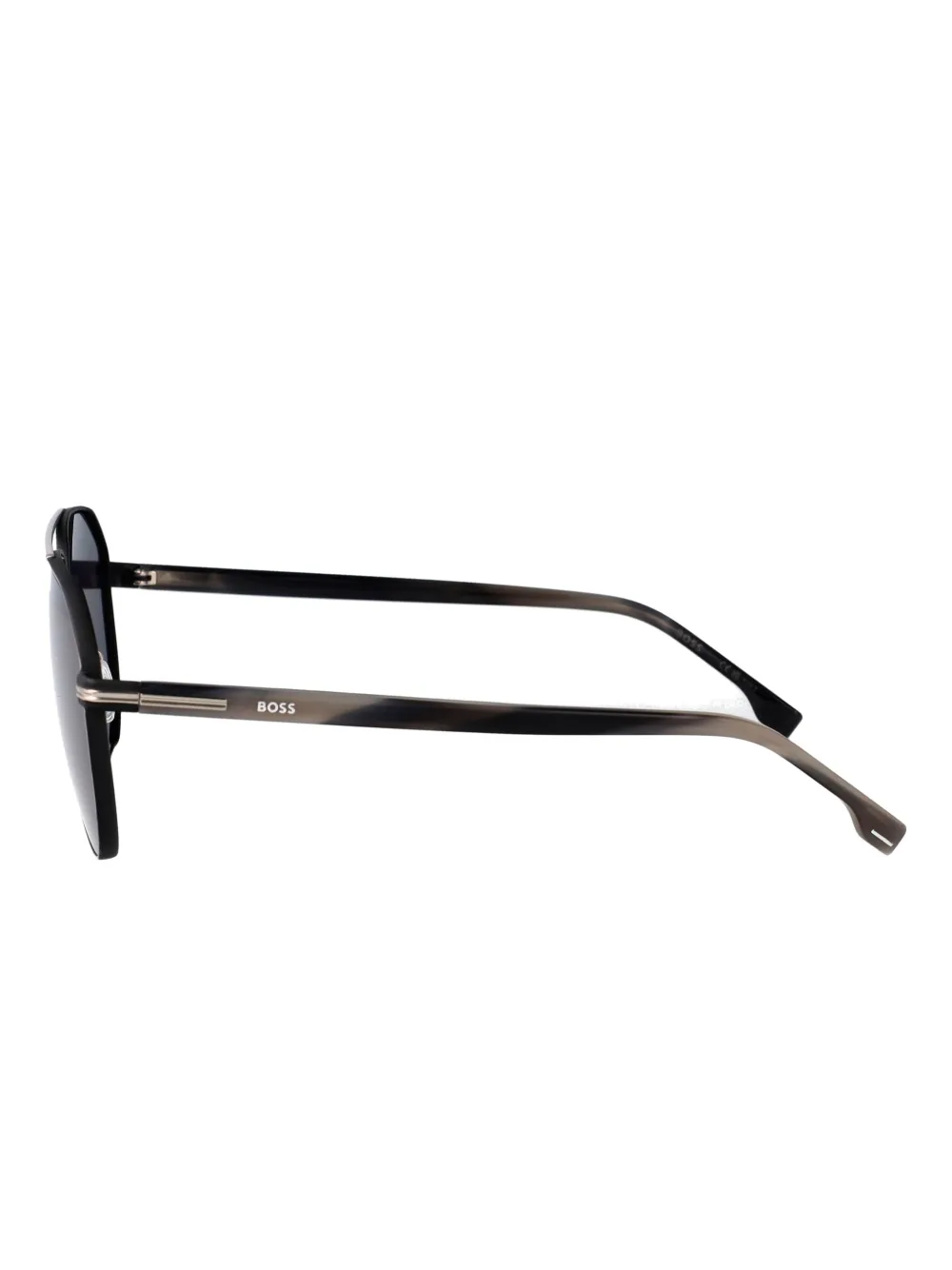 BOSS round-frame sunglasses | Black | Image 1