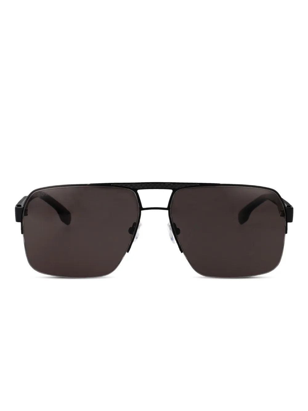 BOSS lentes de sol con armazón rectangular | negro | Image 1
