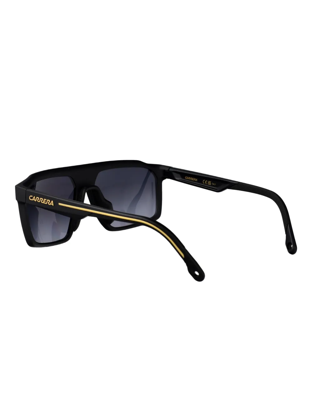 Carrera Zonnebril met masker montuur Zwart