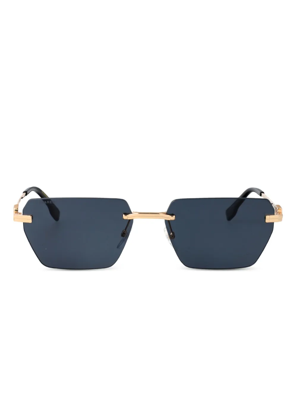 DSQUARED2 EYEWEAR geometric-frame sunglasses | Gold | Image 1
