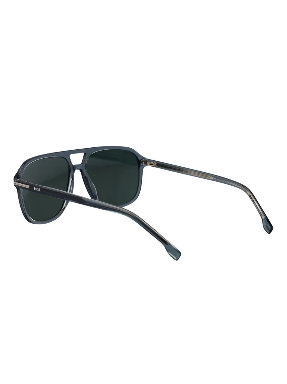 BOSS Zonnebril met piloten montuur Blauw
