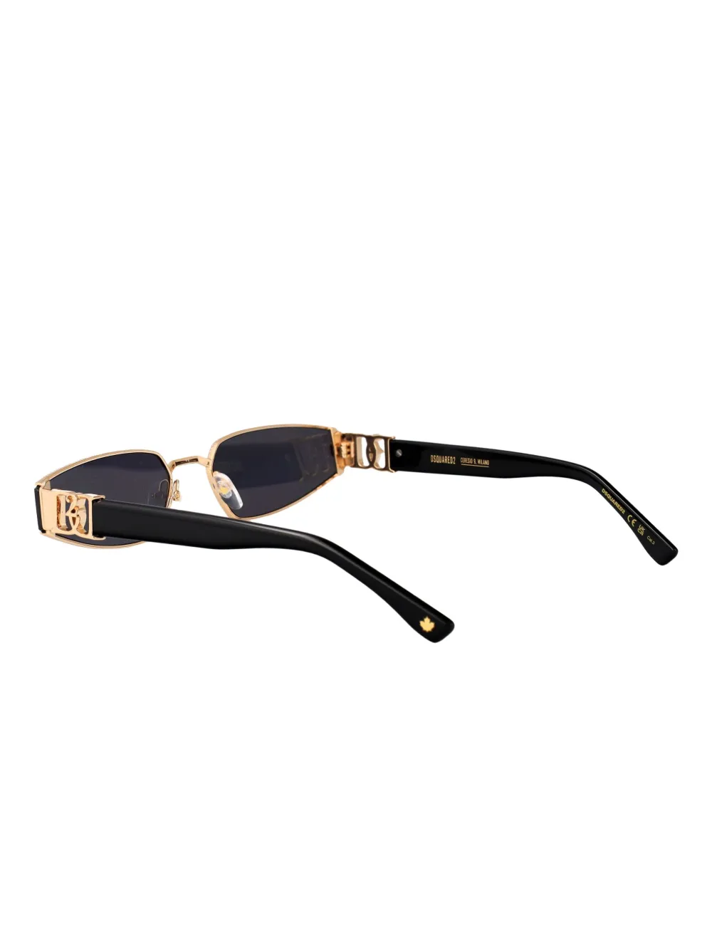 DSQUARED2 EYEWEAR Zonnebril met geometrisch montuur Roze