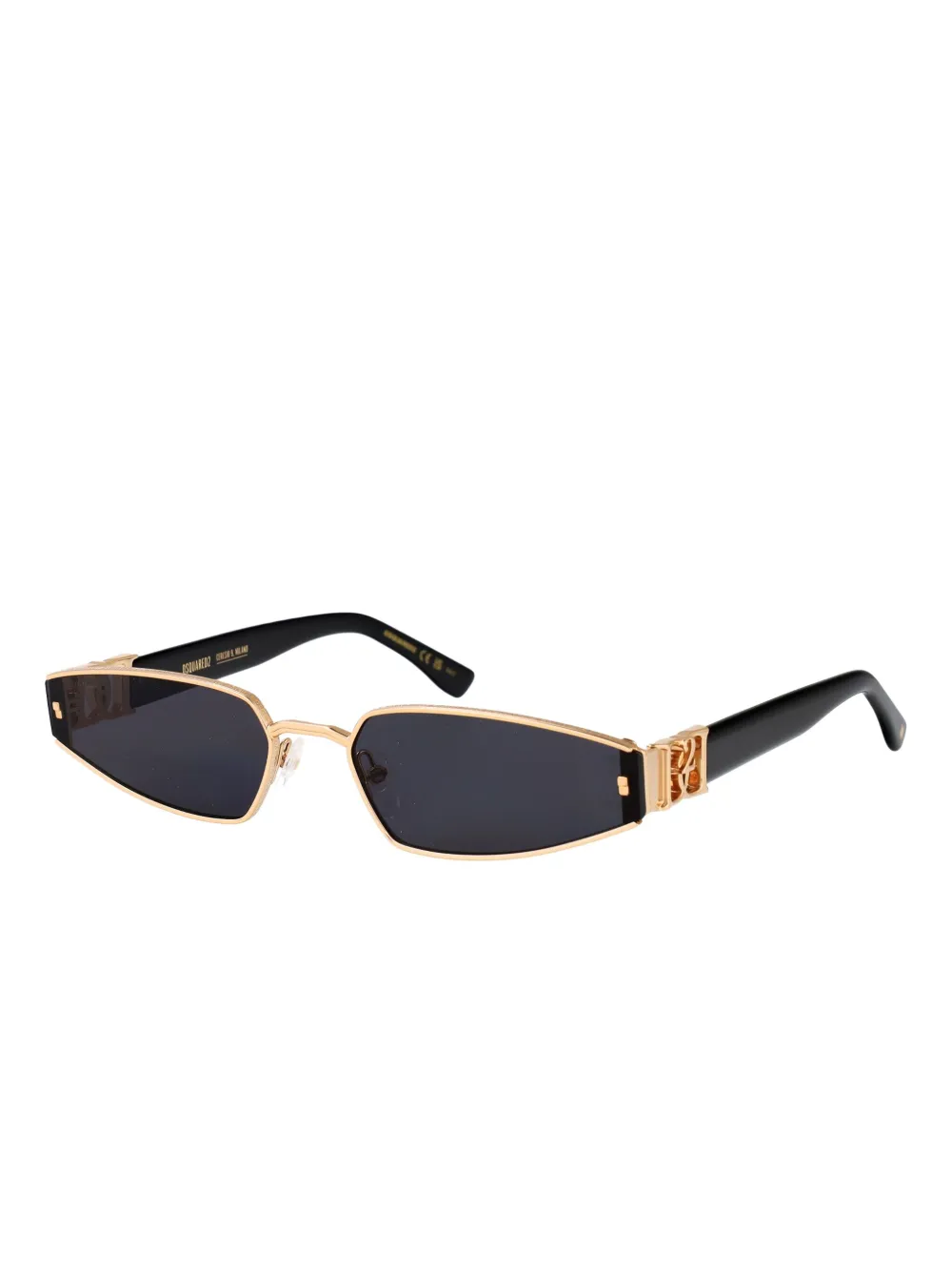 DSQUARED2 EYEWEAR geometric-frame sunglasses - Roze
