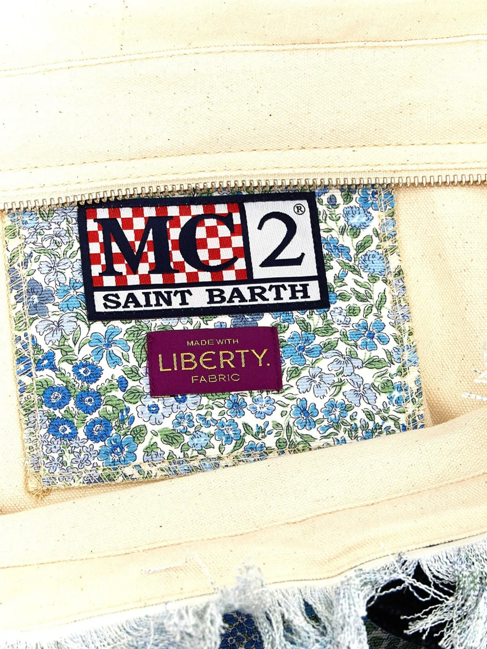MC2 Saint Barth Vanity Liberty schoudertas Blauw