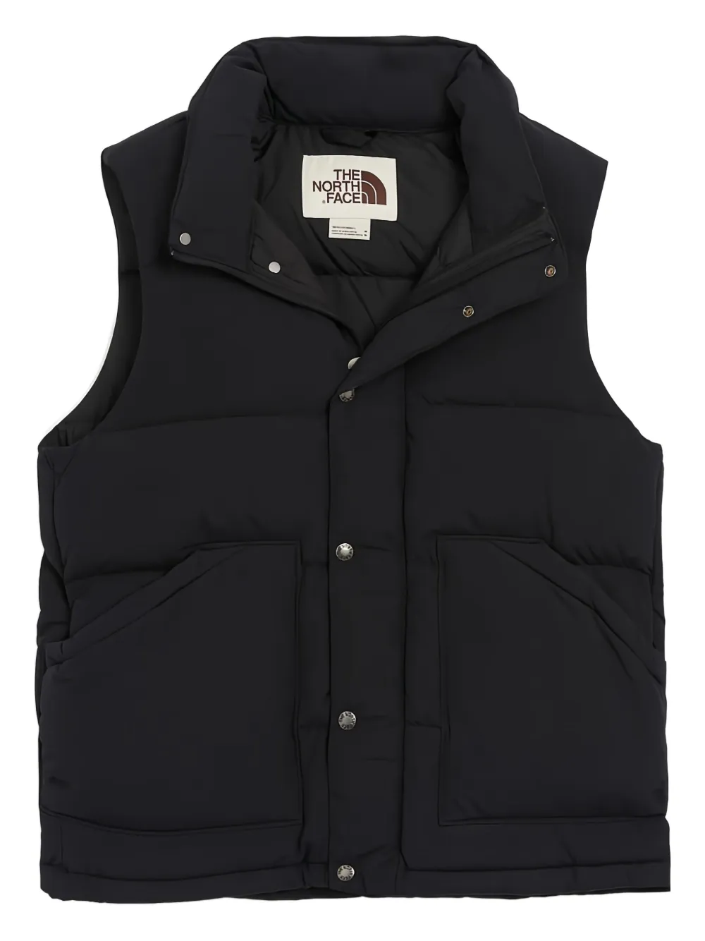 The North Face M66 snap-fastening padded gilet - ブラック The North Face M66 snap-fastening padded gilet - ブラック