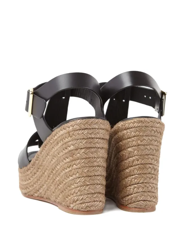 Paloma Barceló 100mm Alison Wedge Sandals | FARFETCH