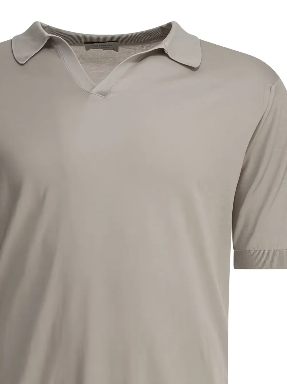 John Smedley Poloshirt met korte mouwen - Grijs