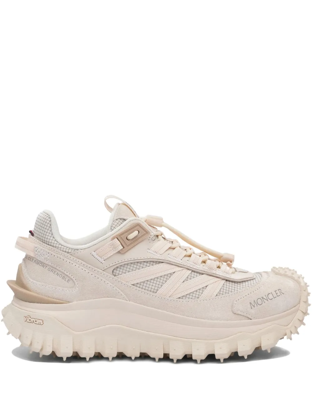 Moncler Trailgrip rubber-tread trainers Neutrals