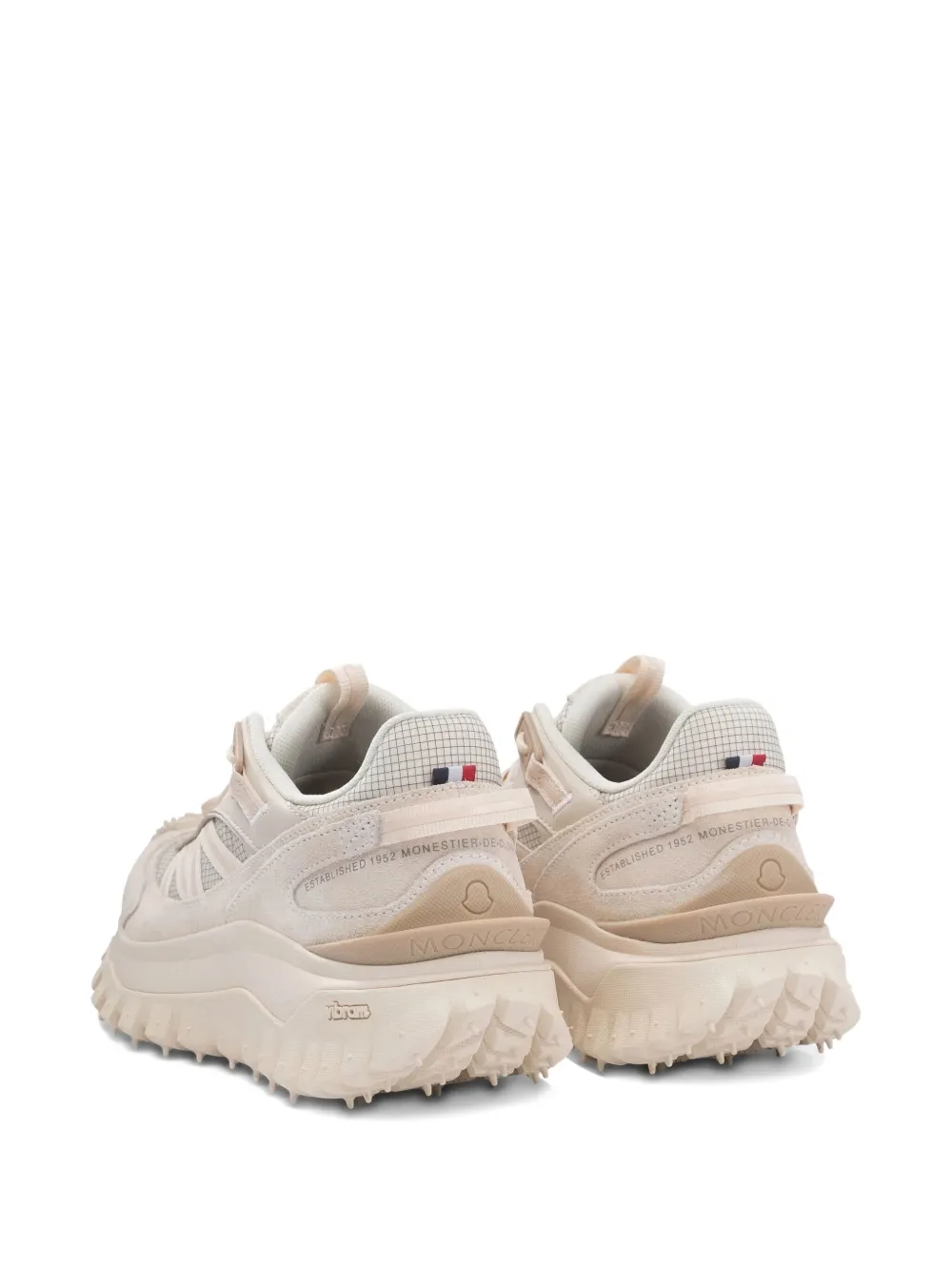 Moncler Trailgrip rubber-tread trainers Neutrals