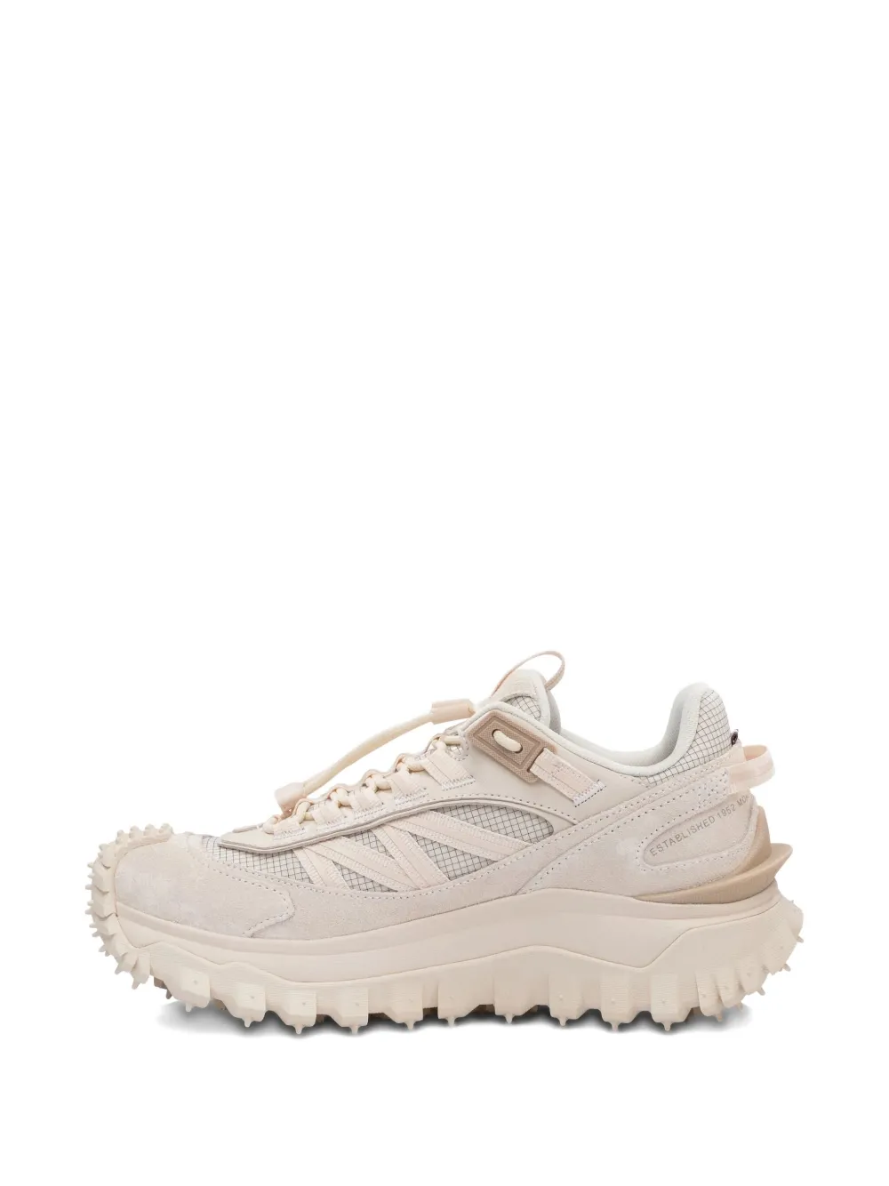 Moncler Trailgrip rubber-tread trainers Neutrals