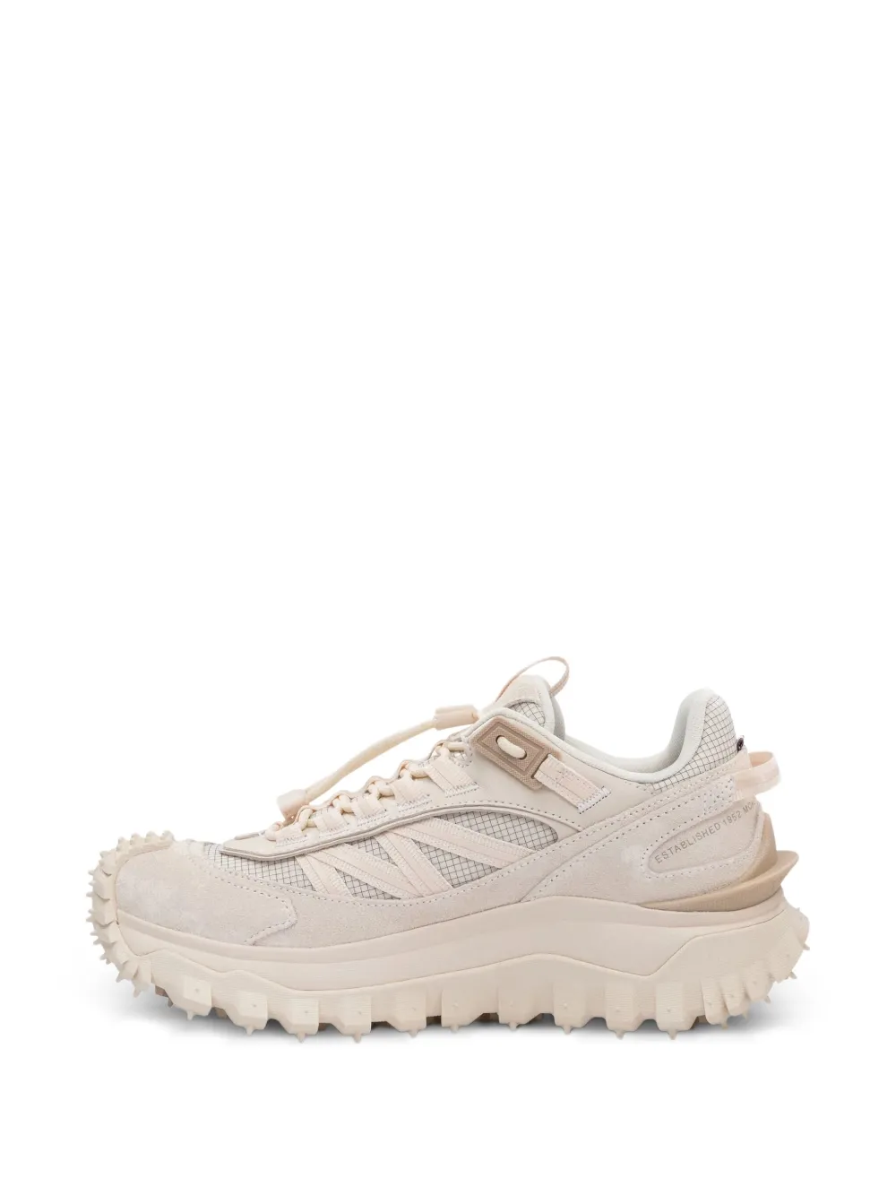 Moncler Trailgrip rubber-tread trainers Neutrals