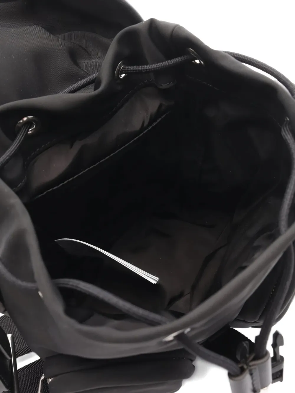 Moncler Trick Buckle-closure Crossbody Bag In Black