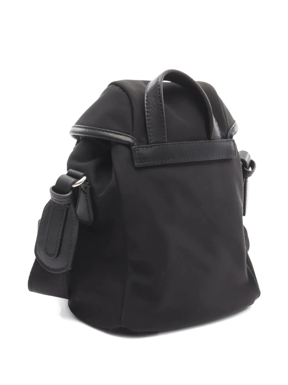 Moncler Trick Buckle-closure Crossbody Bag In Black