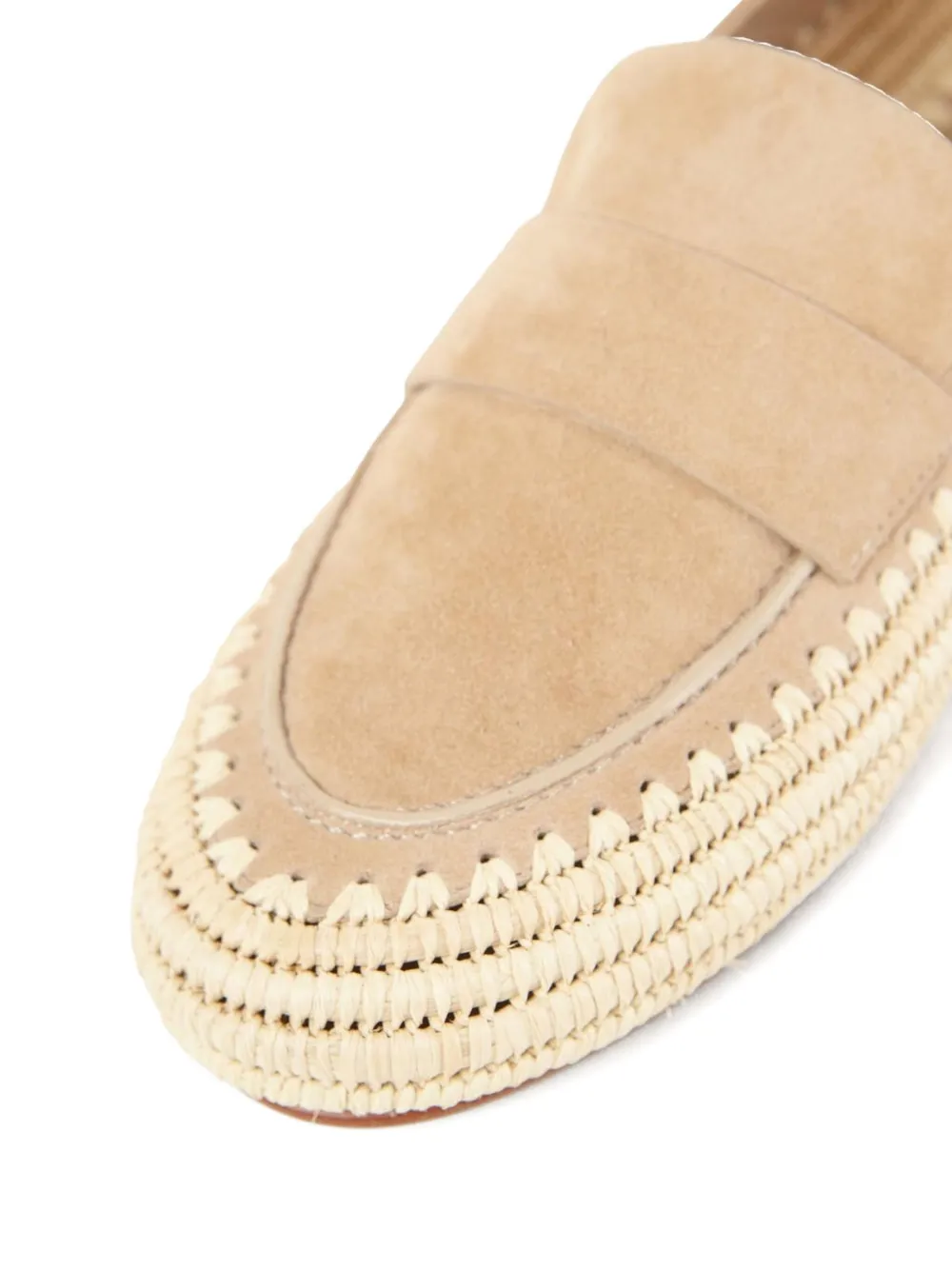 Paloma Barceló Billie suede loafers Neutrals