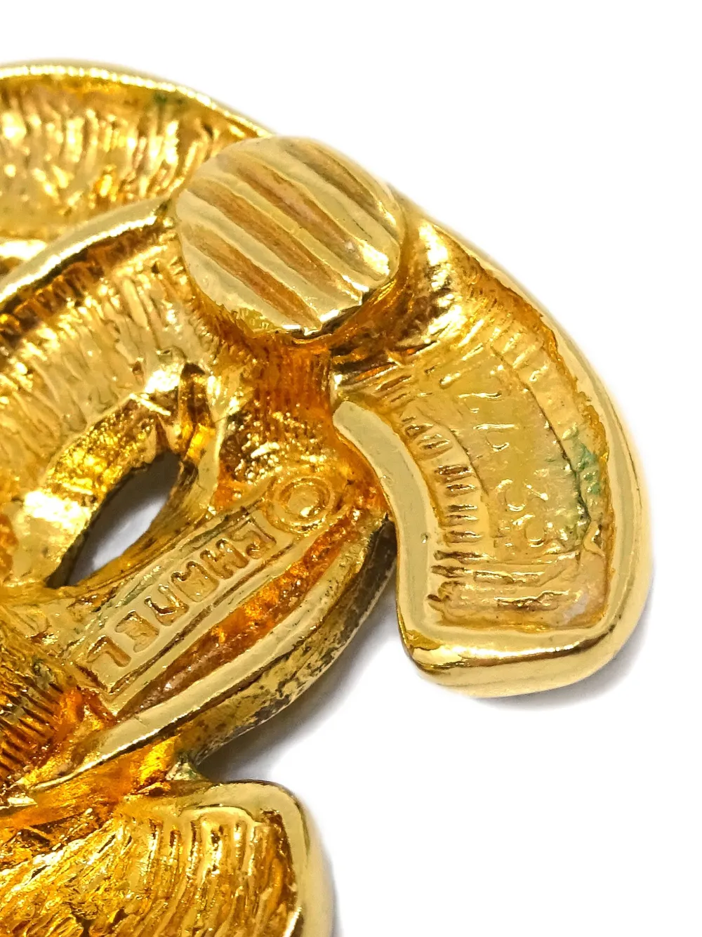 Pre-owned Chanel 1990-2000's Cc Clip-onc Earrings