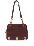 CHANEL Pre-Owned 1995 Triple CC shoulder bag - Red
