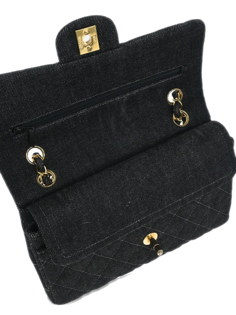 Pre-owned Chanel 1998 Small Double Flap Shoulder Bag