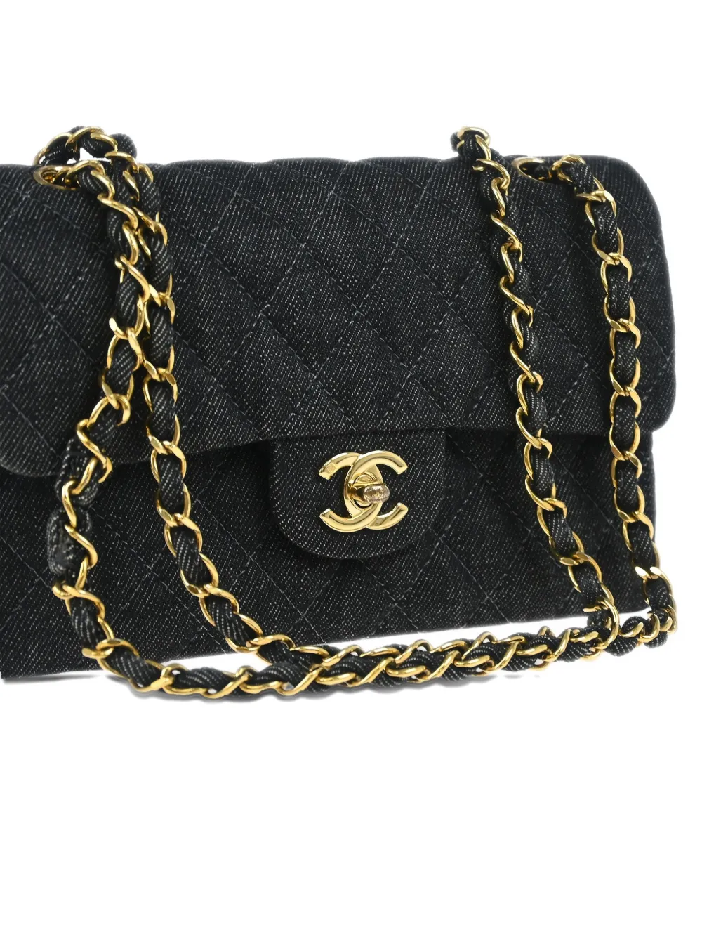 Pre-owned Chanel 1998 Small Double Flap Shoulder Bag