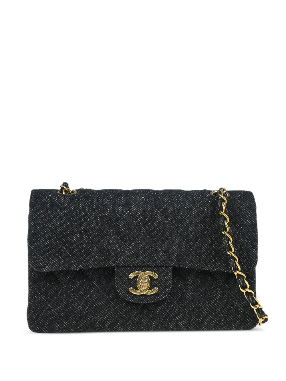CHANEL Pre-Owned 1998 small Double Flap shoulder bag | Black | Image 1