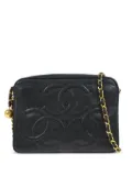 CHANEL Pre-Owned 1995 small Triple CC shoulder bag - Black