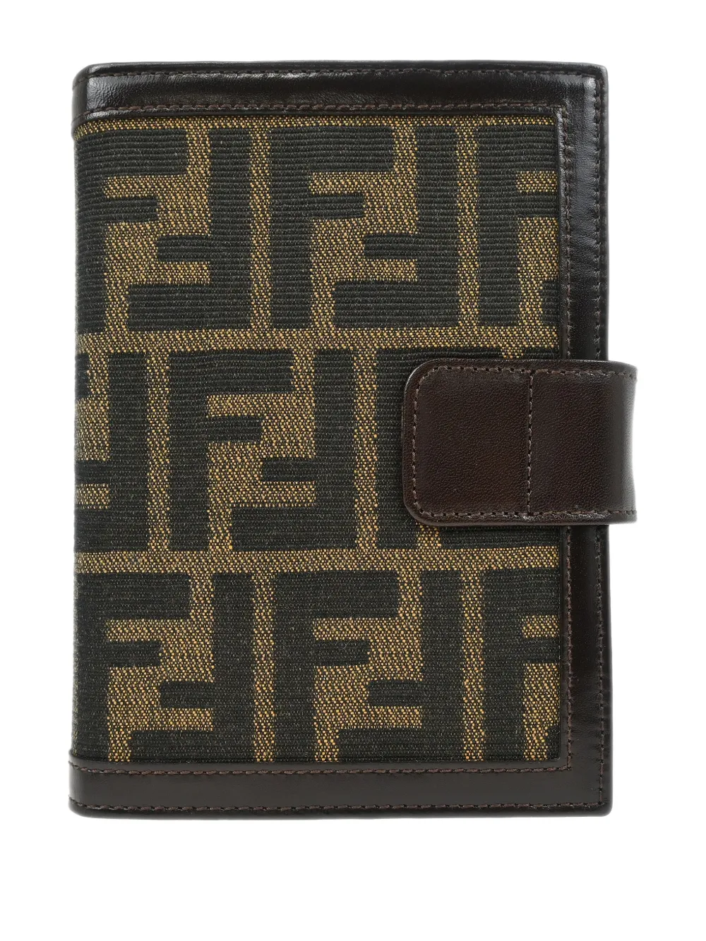 Fendi Pre-Owned 1990-2000s Zucca-monogram agenda cover | Brown | Image 1