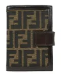 Fendi Pre-Owned 1990-2000s Zucca-monogram agenda cover - Brown