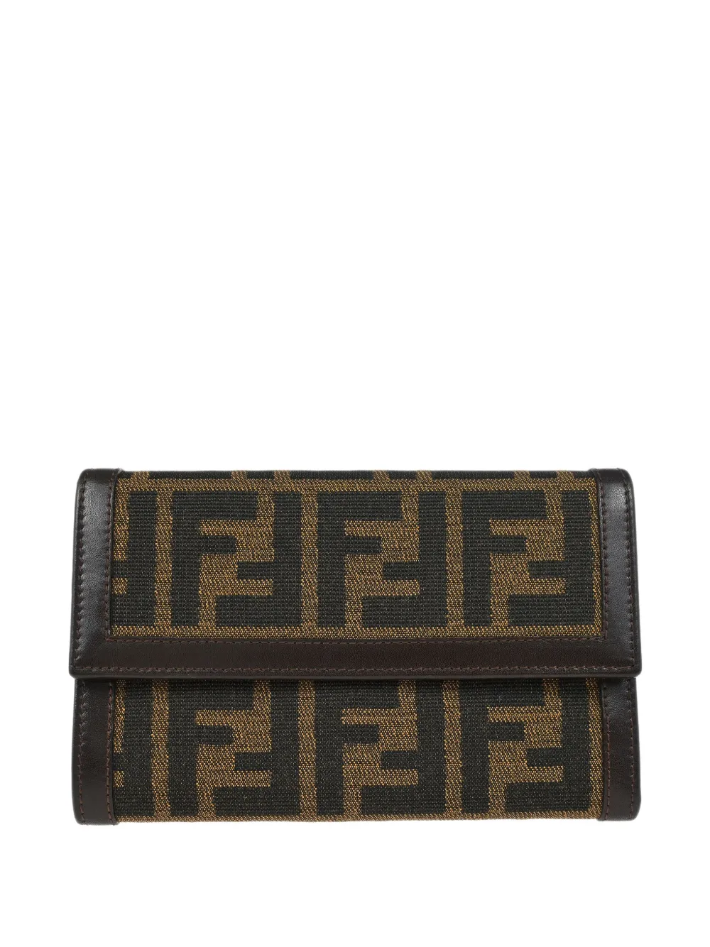 Fendi Pre-Owned 1990-2000 Zucca wallet | Brown | Image 1