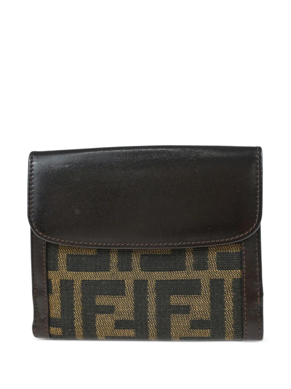 Fendi Pre-Owned 1990-2000s Zucca wallet | Black | Image 1
