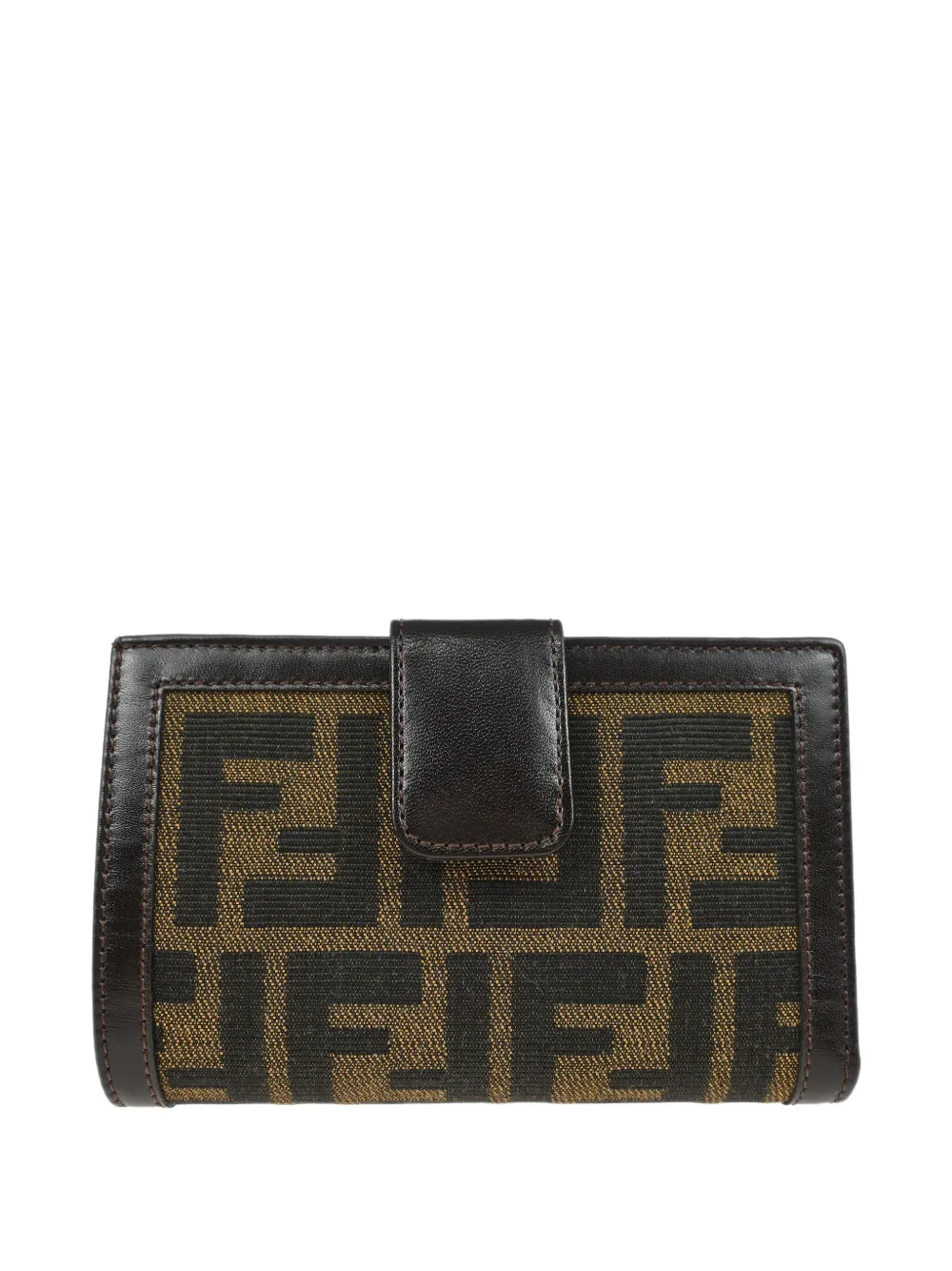 Fendi Pre-Owned 1990-2000 Zucca wallet | Brown | Image 1