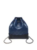 CHANEL Pre-Owned 2018-2019 Gabrielle backpack - Blue