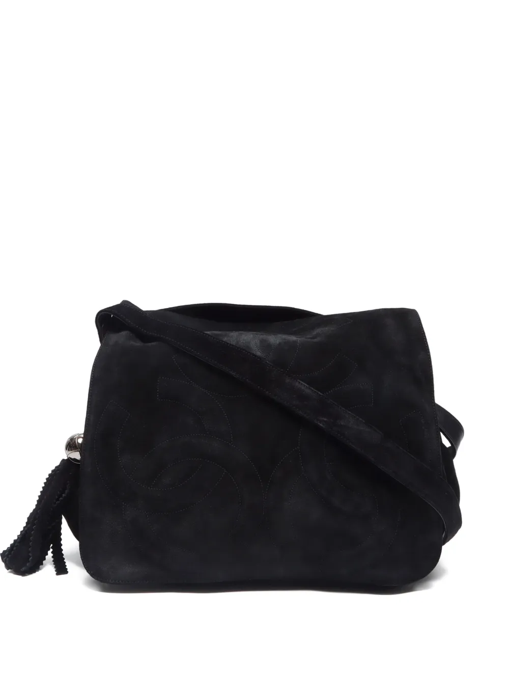 CHANEL Pre-Owned 1994-1996 ココマーク ショルダーバッグ - ブラック CHANEL Pre-Owned 1994-1996 ココマーク ショルダーバッグ - ブラック