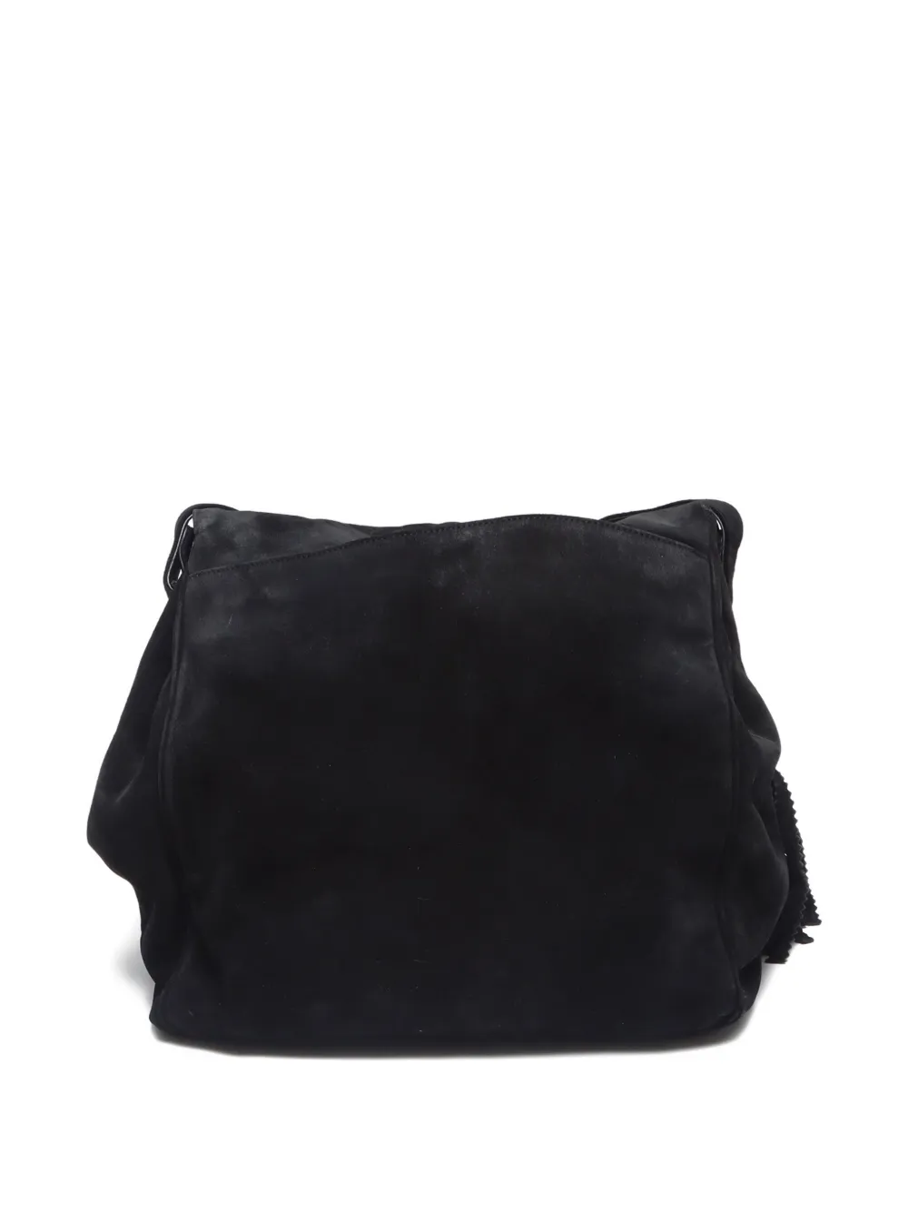 Pre-owned Chanel 1994-1996 Cc Mark Shoulder Bag In Black