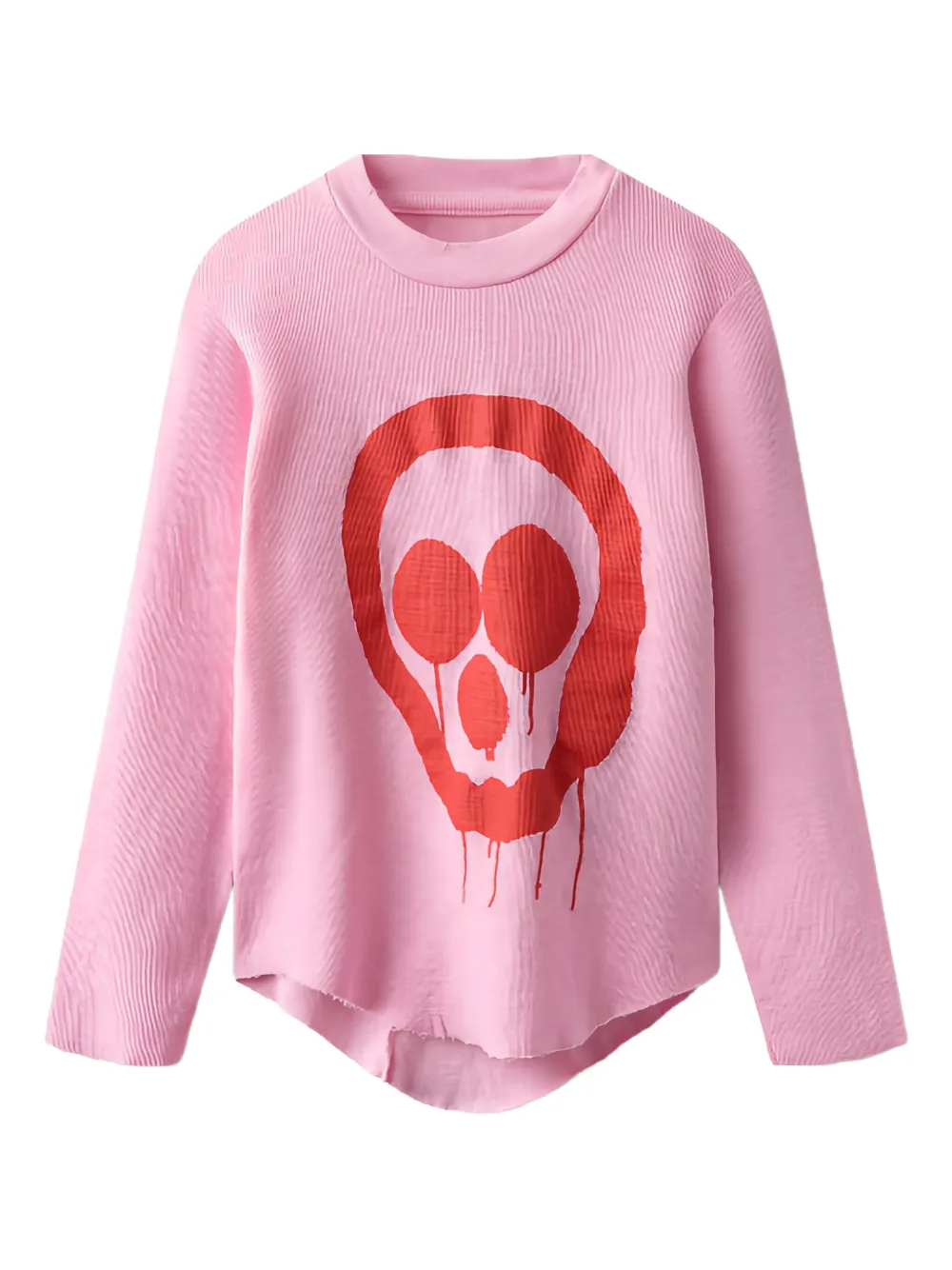 Nununu Skull-graphic Sweater In Brown