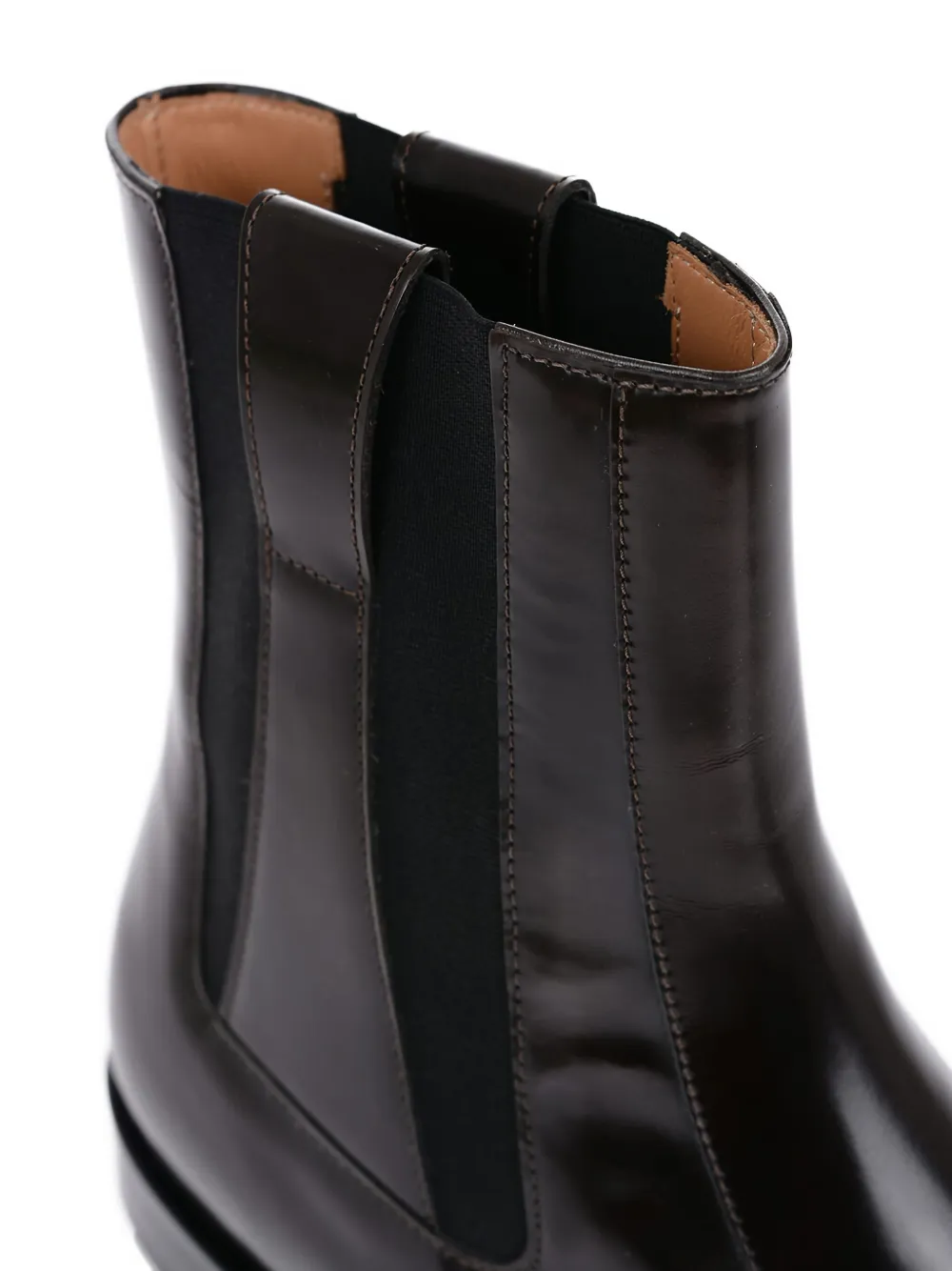 Maison Margiela almond-toe Chelsea boots Black
