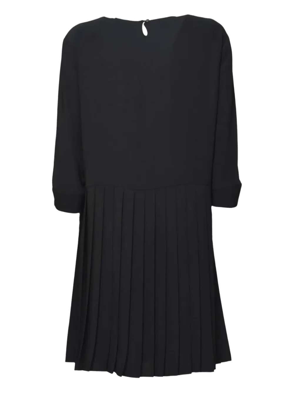 ASPESI pleated dress - Zwart