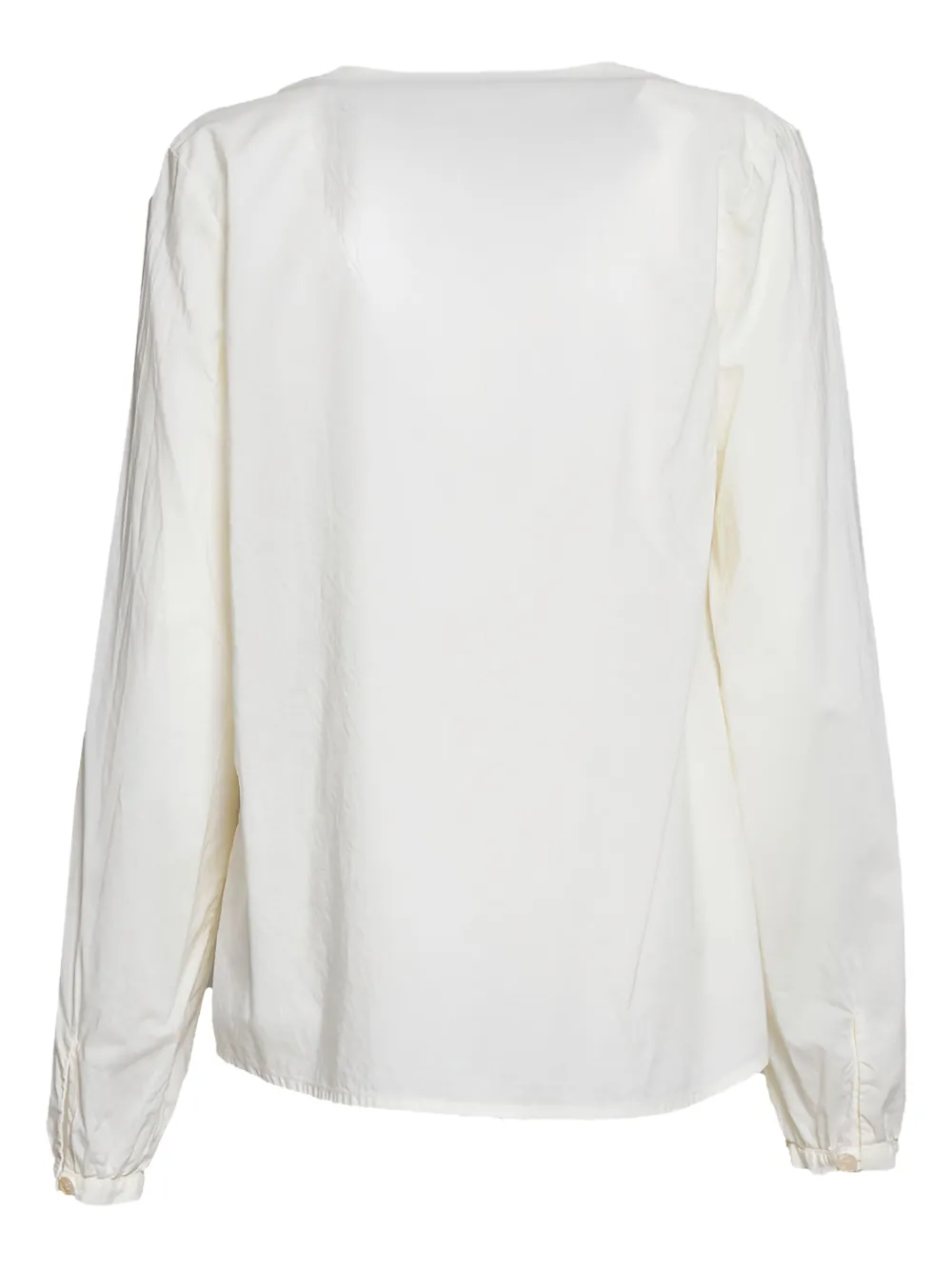 Bazar Deluxe V-neck blouse - Wit