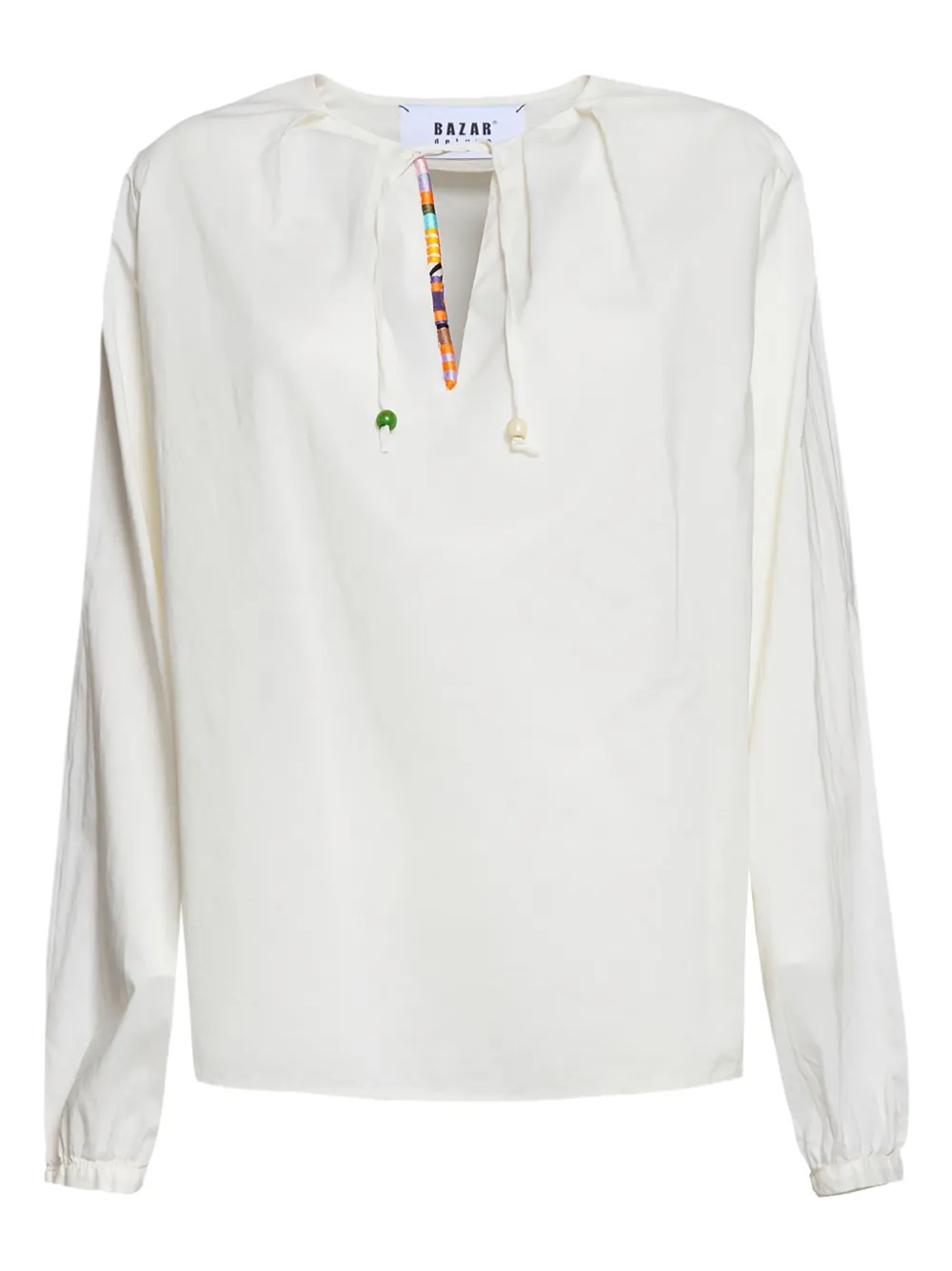 Bazar Deluxe V-neck blouse - Bianco
