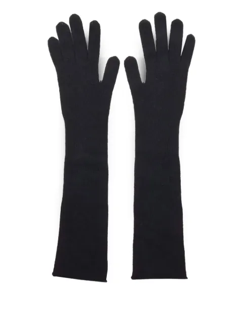 Alberta Ferretti virgin wool gloves