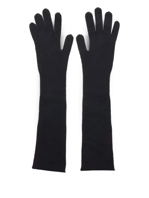 Gants en laine vierge - Alberta Ferretti - Modalova