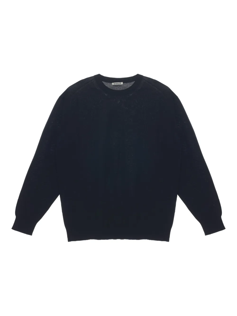 crew-neck knitted sweater