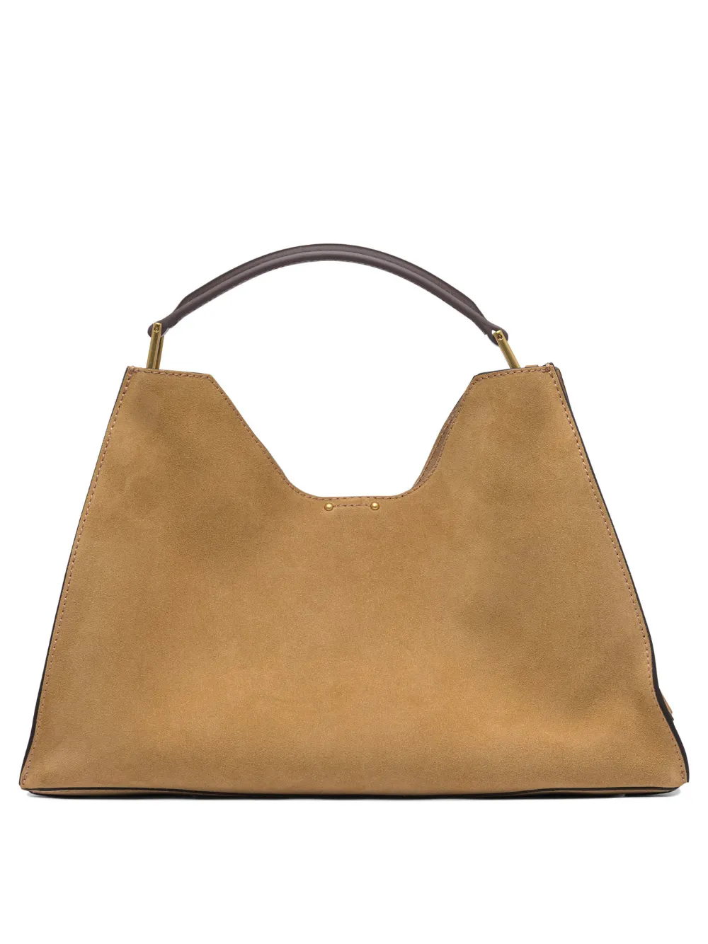 GIANNI CHIARINI cut-out leather tote bag Bruin